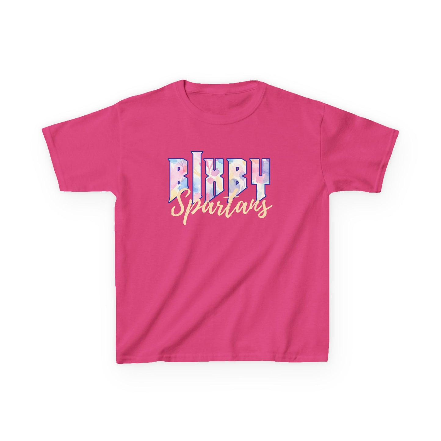 Bixby Spartans Retro Floral School Spirit