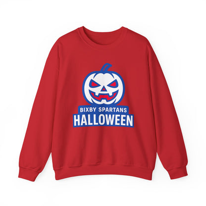 Bixby Spartans Halloween Gildan Sweatshirt