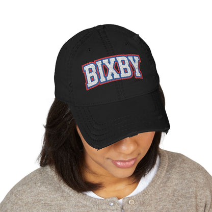Bixby Embroidered Vintage Distressed Ballcap