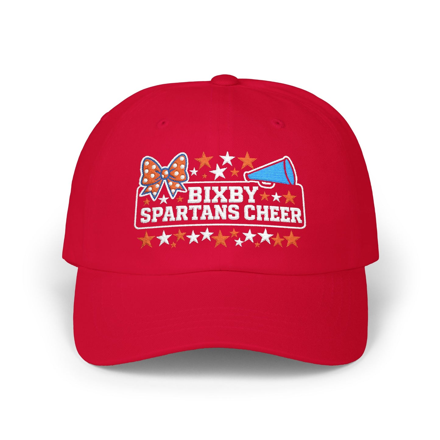 Bixby Spartans Cheer Embroidered Classic Ballcap