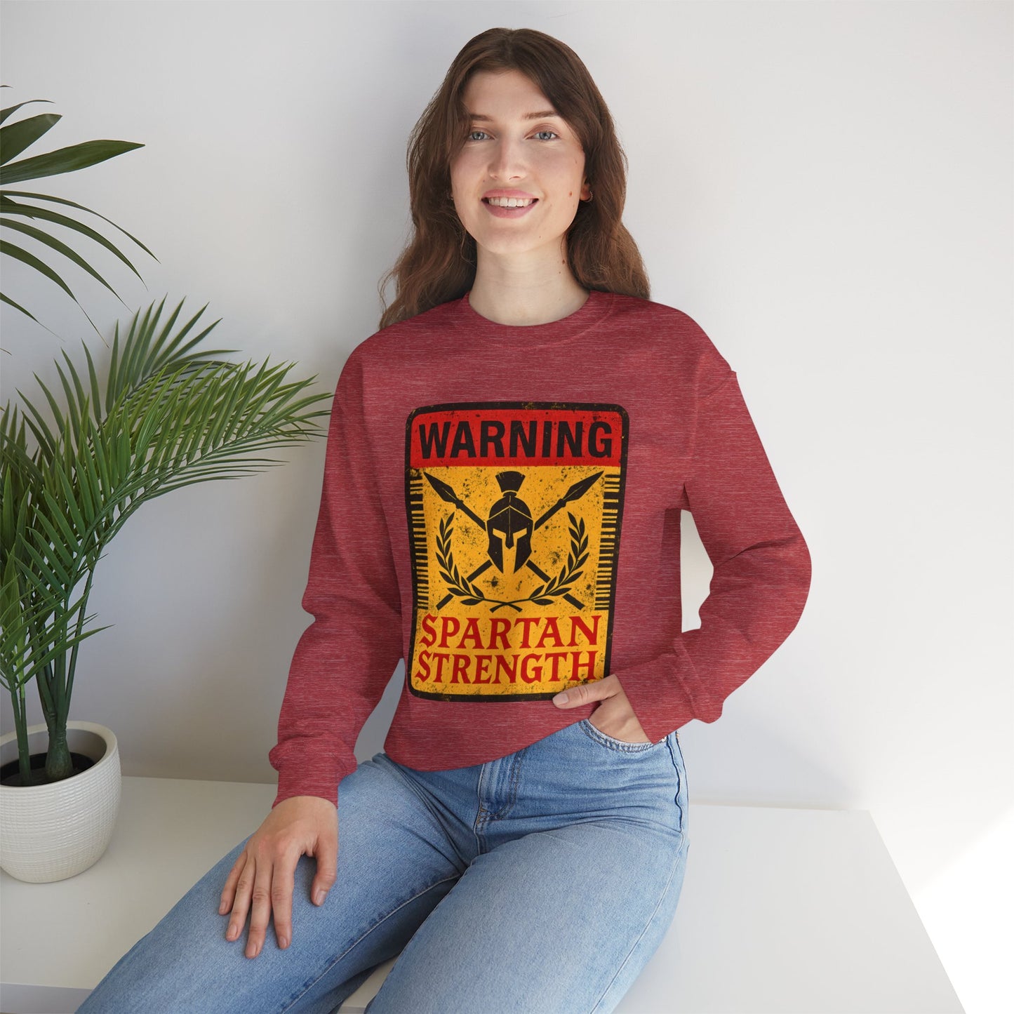 Spartan Strength Chaos Gildan Sweatshirt