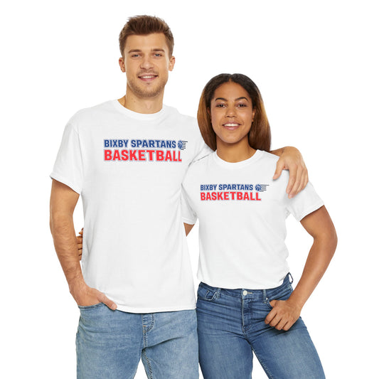 Bixby Spartans Basketball Gildan Tee