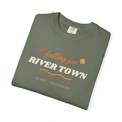 Falling for River Town Comfort Colors Tee