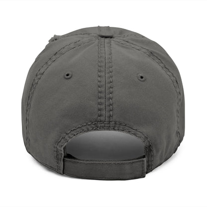 Love Script Heart Embroidered Vintage Distressed Ballcap