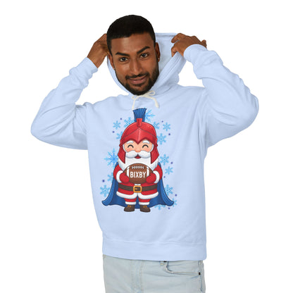 Spartan Football Santa Premium Comfort Colors Hoodie