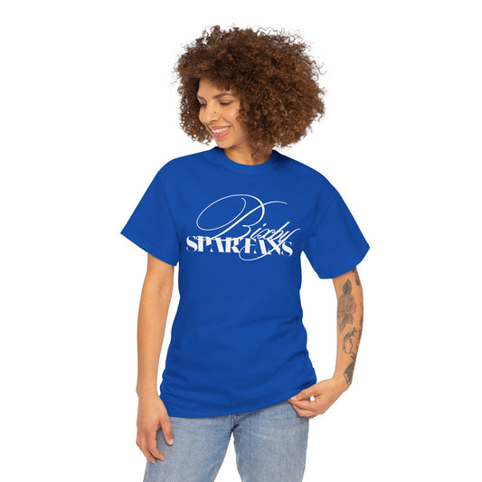 Bixby Spartans Cursive Gildan Tee