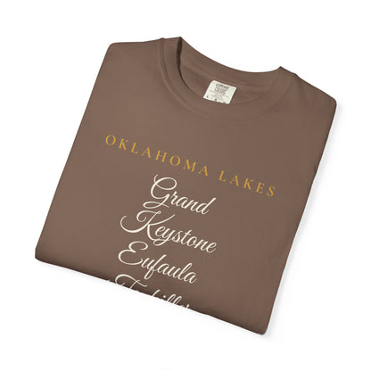 Oklahoma Lakes Tee | Comfort Colors