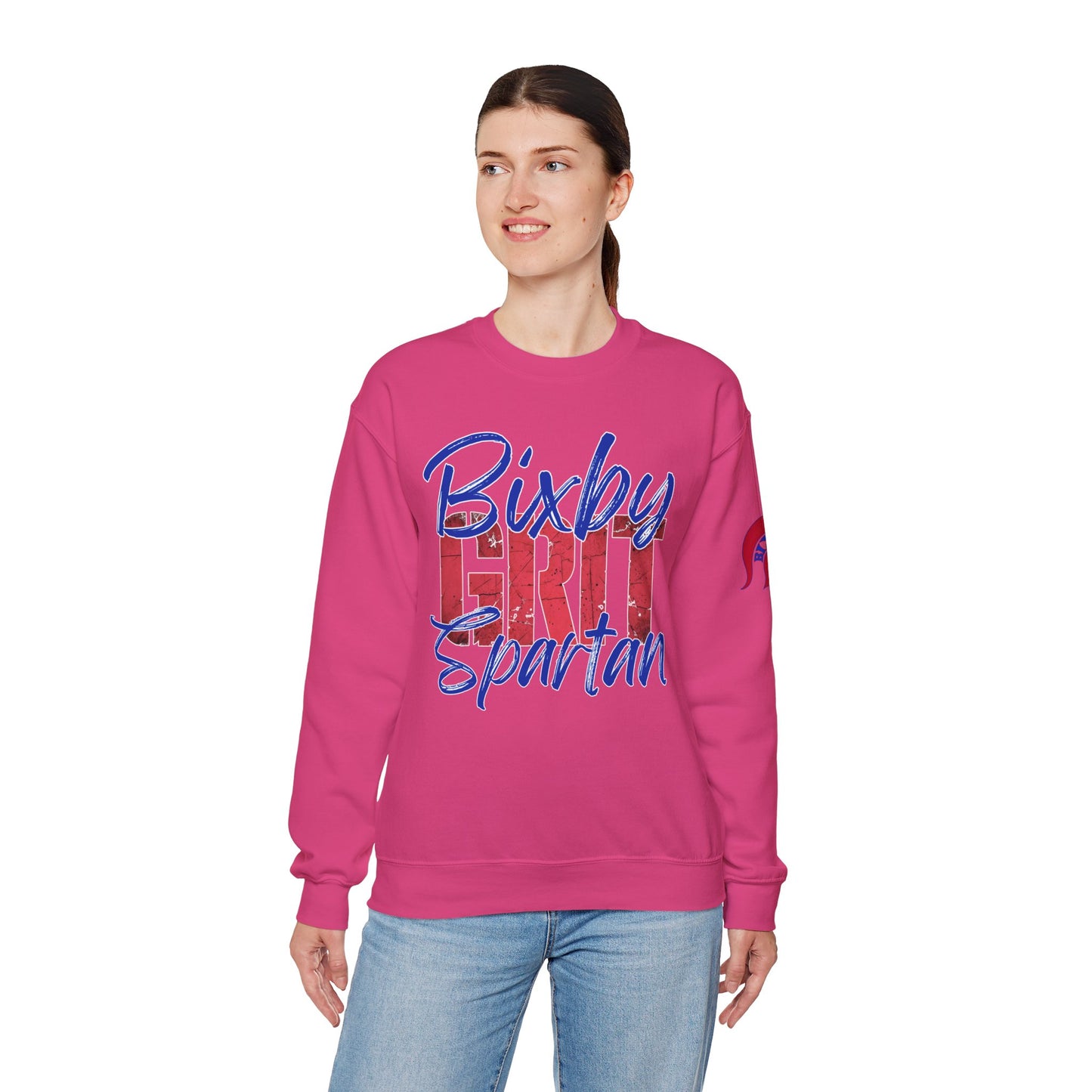 Bixby Spartan GRIT Gildan Sweatshirt