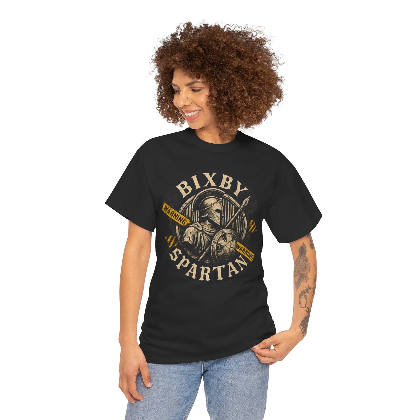 Spartan Chaos Badge Gildan Tee