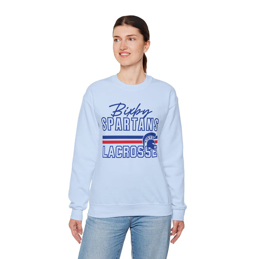 Bixby Spartans Lacrosse Gildan Sweatshirt