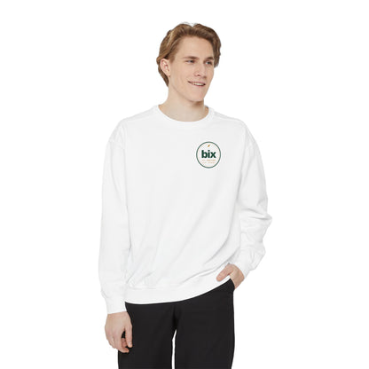bix Stamp Left-Chest Crewneck