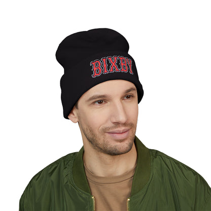 Bixby Embroidered Cuffed Cozy Beanie
