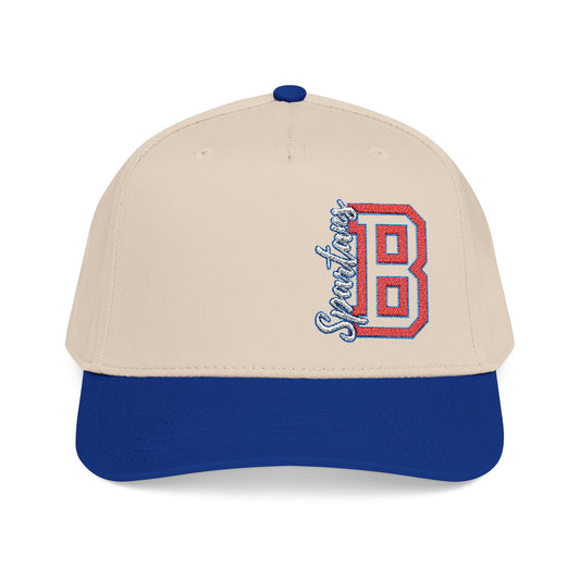 Embroidered Retro Spartan 'B' Ballcap
