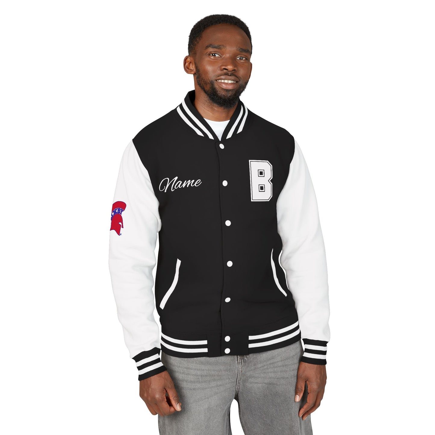 Spartan Unisex Heavyweight Cotton Letterman's Jacket - Fully Customizable