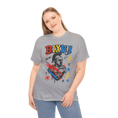 Bixby Spartan Graffiti Chaos Gildan Tee
