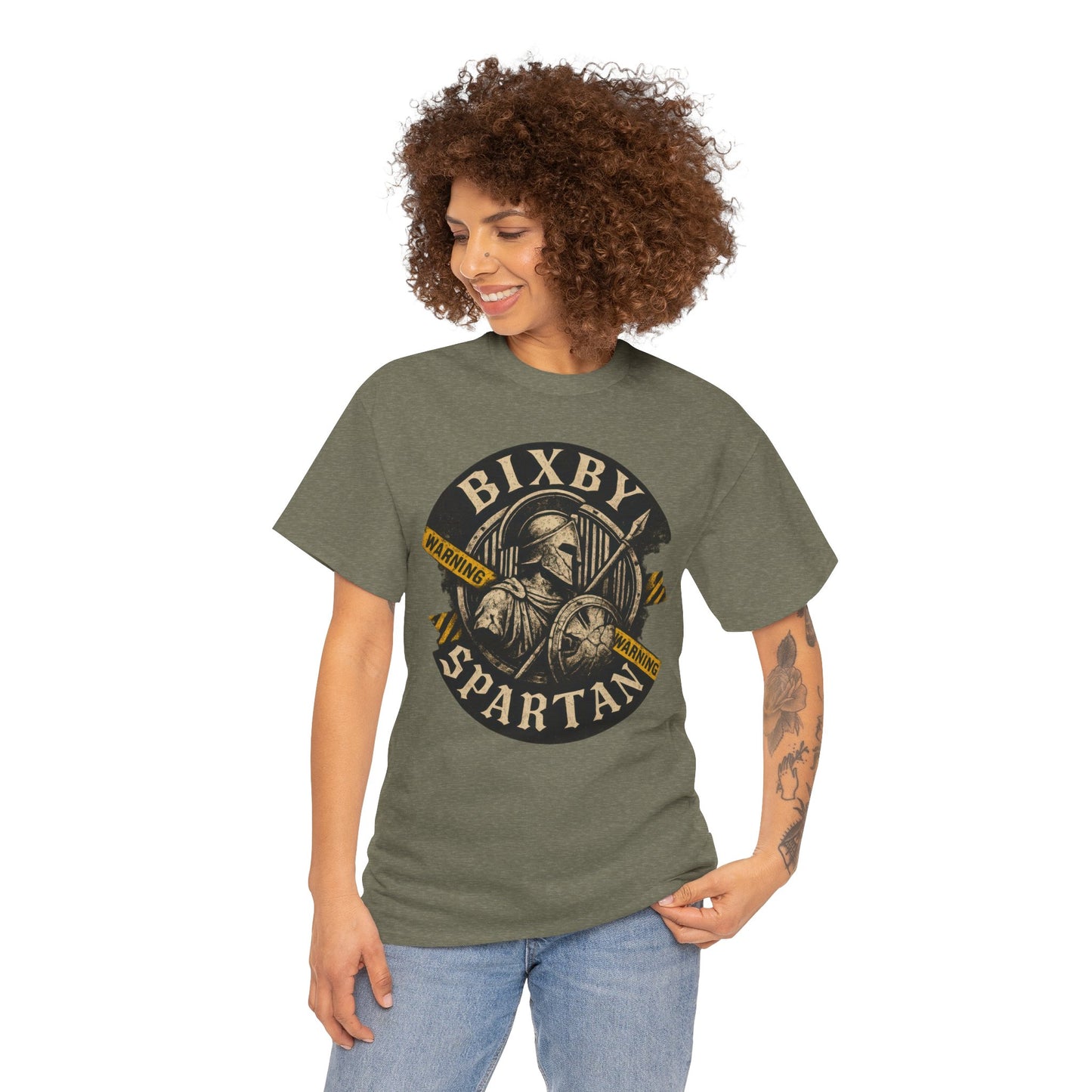 Spartan Chaos Badge Gildan Tee