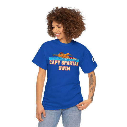 Capy Spartan Swim Gildan Tee
