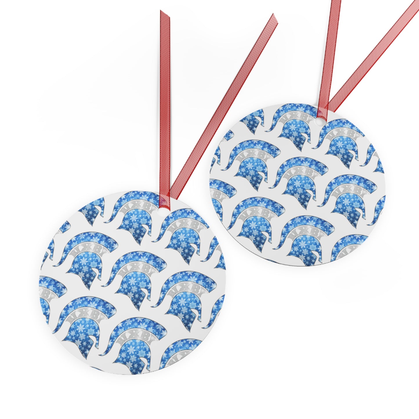 Spartan Winterfrost Metallic Christmas Tree Ornament