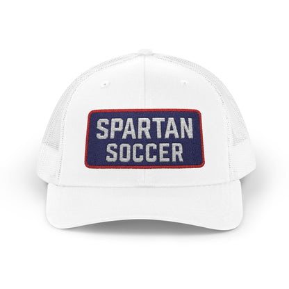 Spartan Soccer Embroidered Trucker Hat
