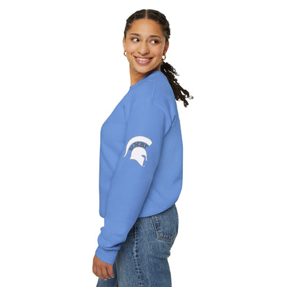Vintage "B" Sweatshirt with Spartan Sleeve Logo