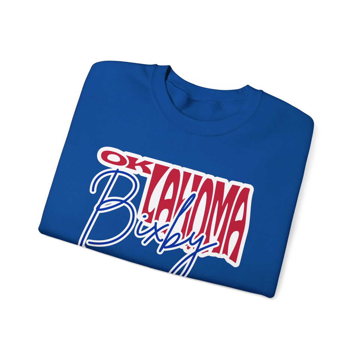 Bixby Spartans Custom City Name Oklahoma Sweatshirt