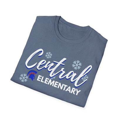 Bixby Spartan Central Elementary Snow Day Softstyle Tee