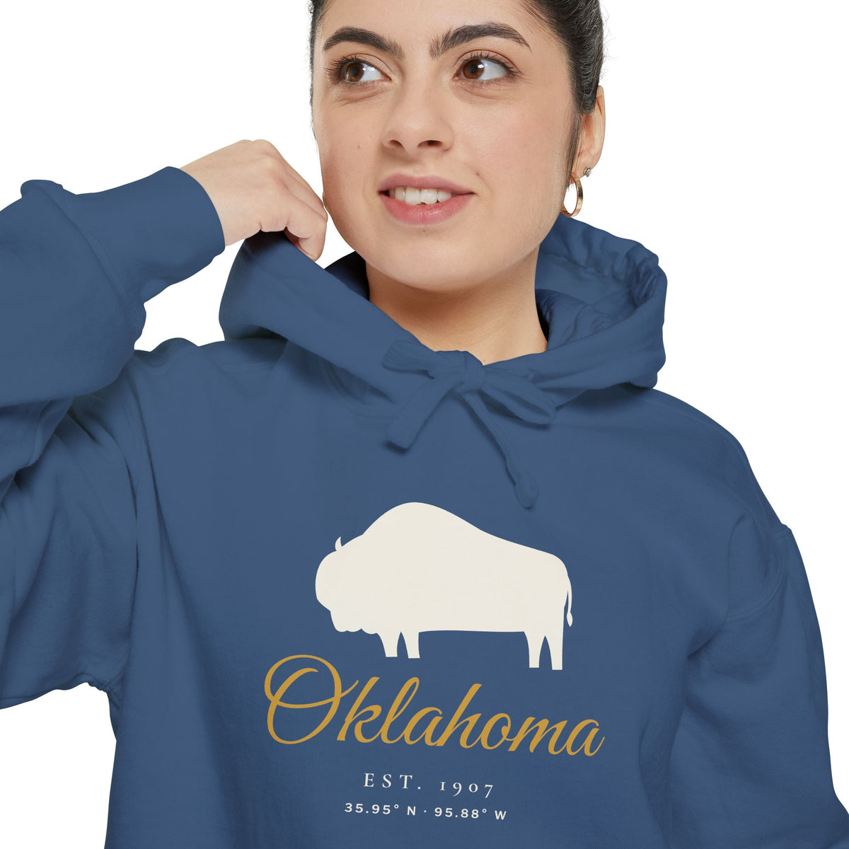 Oklahoma Bison Hoodie | Comfort Colors