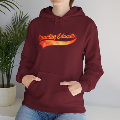 Spartan Educator Fall Design Gildan Hoodie
