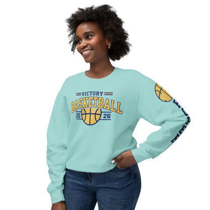Victory Basketball Crewneck Comfort Colors Sweatshirt