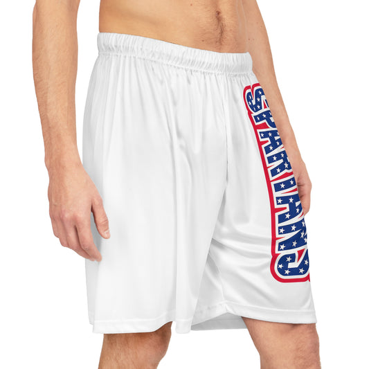 Spartan Patriotic Basketball Shorts