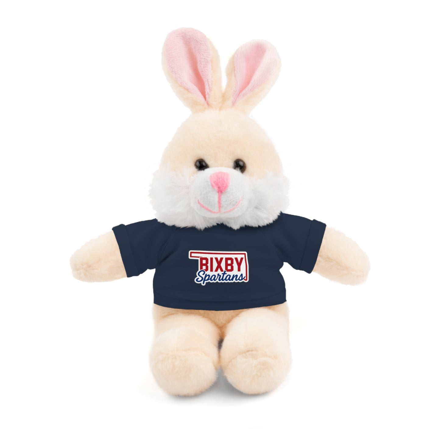 Bixby Oklahoma Spartan Stuffed Animal Logo