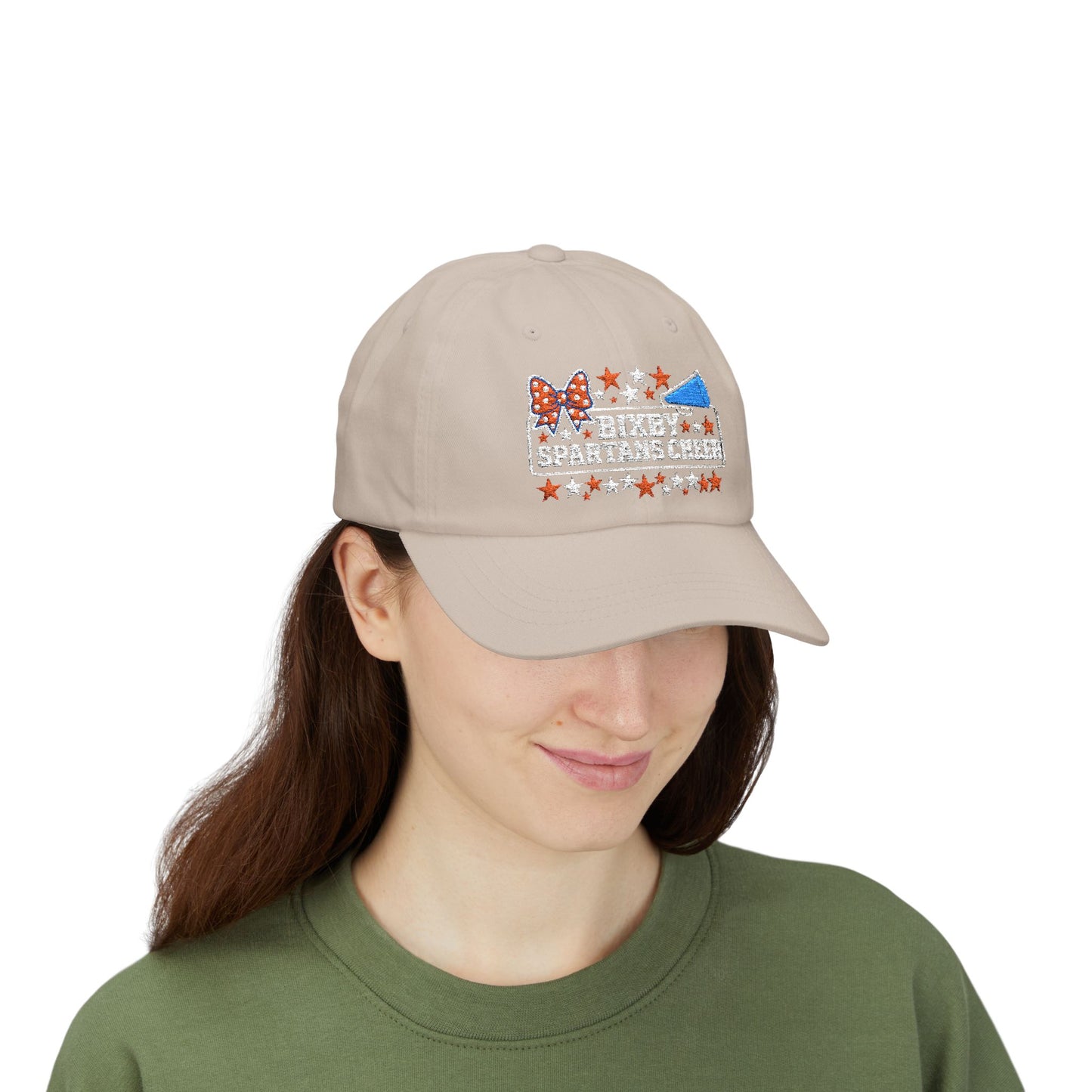 Bixby Spartans Cheer Embroidered Classic Ballcap