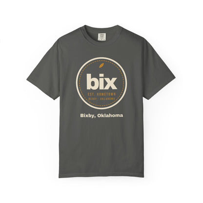 bix Stamp Bixby, Oklahoma Comfort Colors Tee