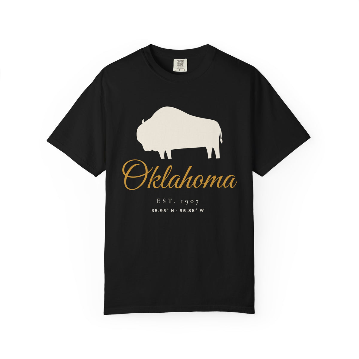 Oklahoma Bison Tee | Comfort Colors