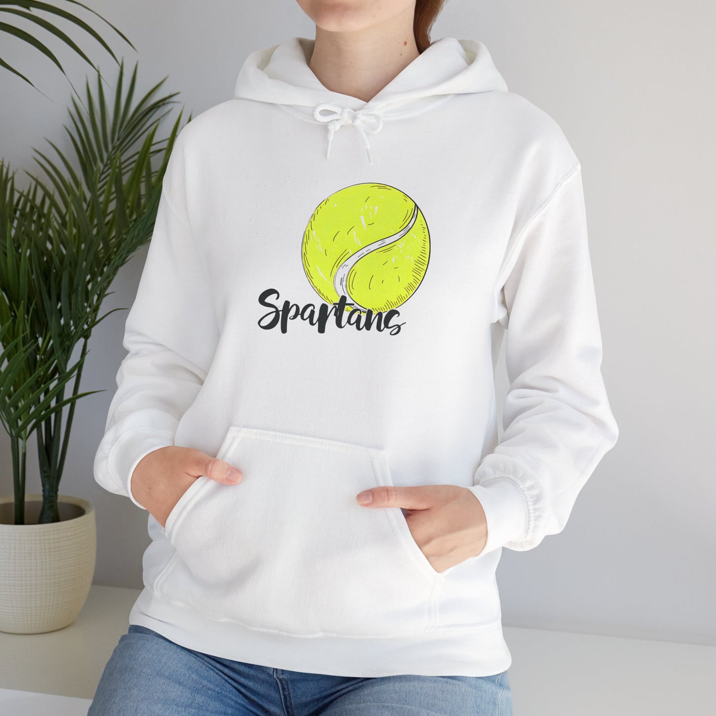 Bixby Spartan Tennis Gildan Hoodie