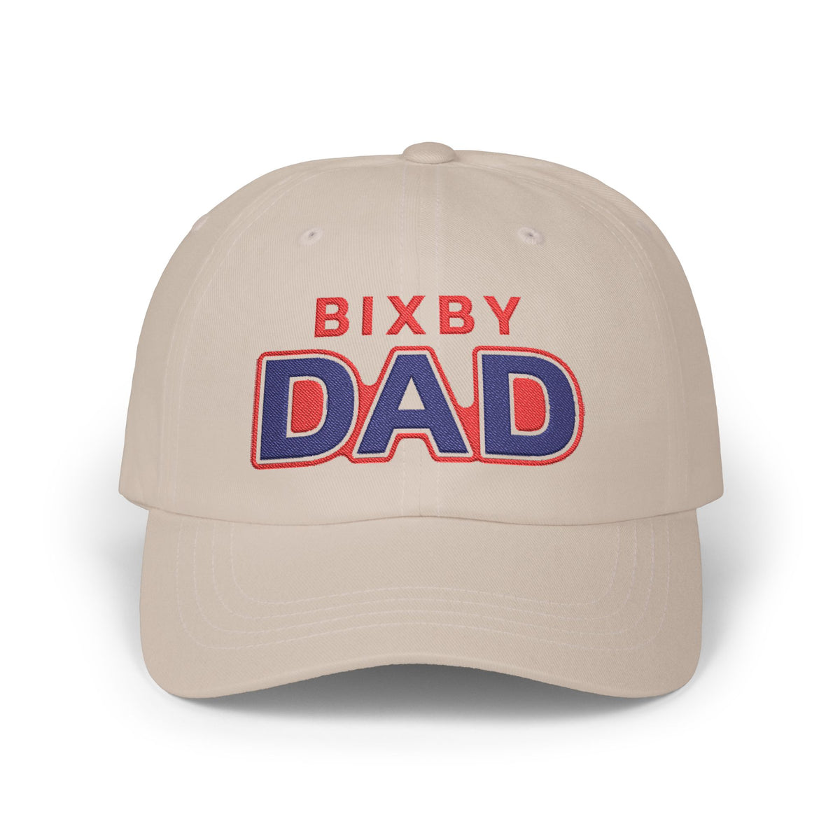 Bixby Dad Embroidered Baseball Cap — Classic Father’s Day Hat
