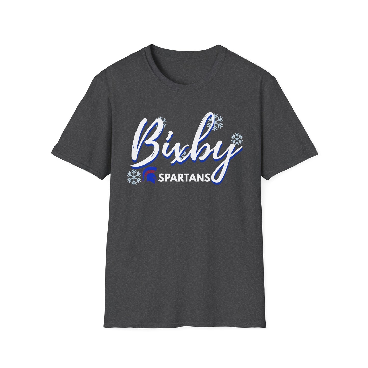 Bixby Spartan Snow Day Softstyle Tee