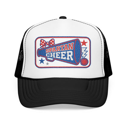 Spartan Cheer Embroidered Foam Trucker Hat