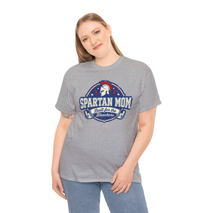 Spartan Mom T-Shirt - Built for the Bleacher, School Spirit Mom Tee