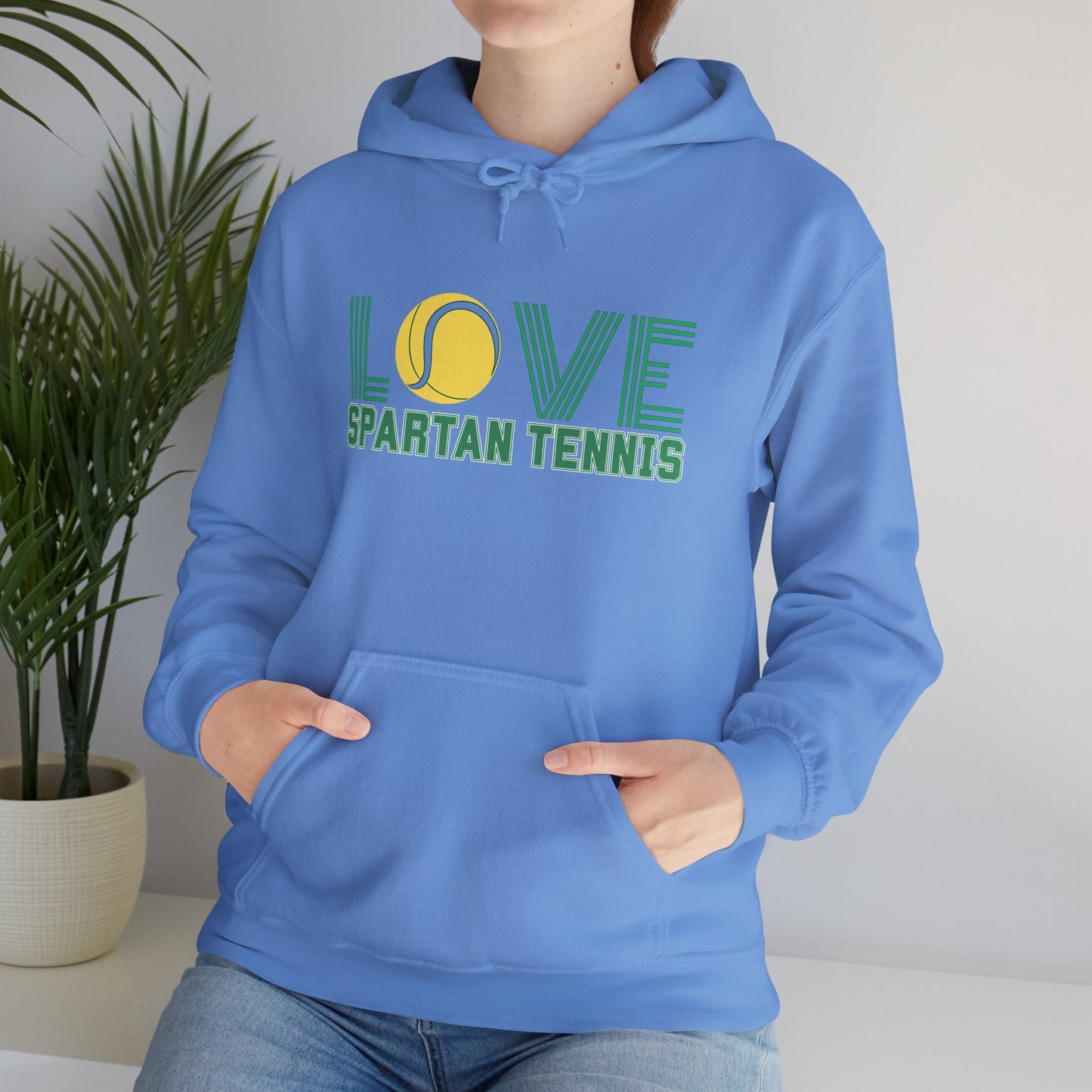 Bixby Spartan Tennis Gildan Hoodie