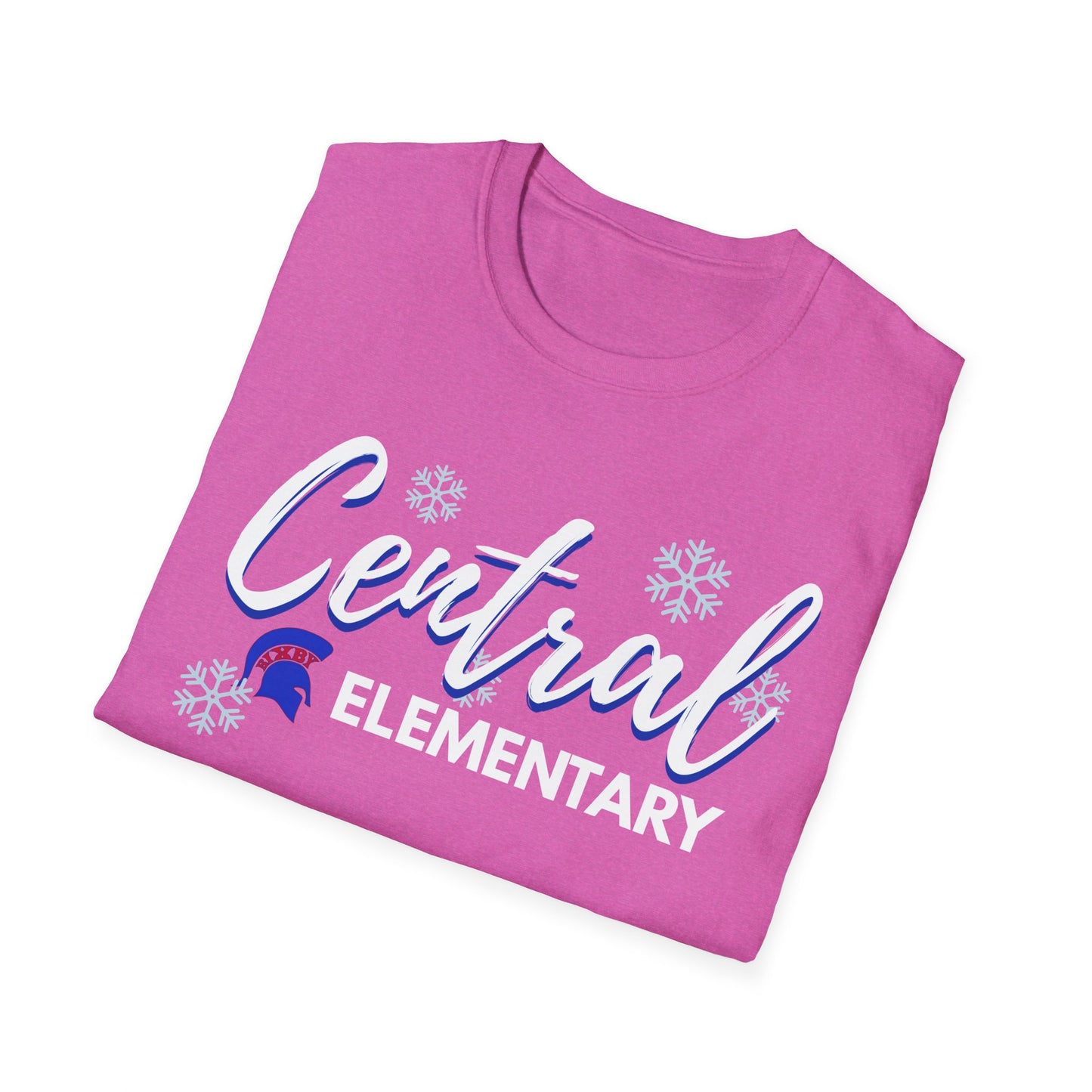 Bixby Spartan Central Elementary Snow Day Softstyle Tee