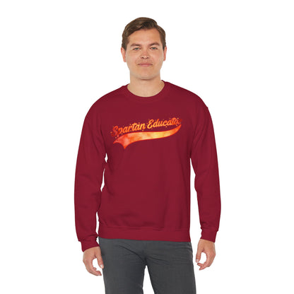 Spartan Educator Fall Design Gildan Sweatshirt