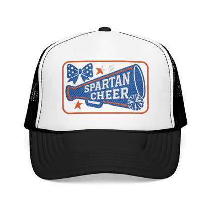 Spartan Cheer Embroidered Foam Trucker Hat