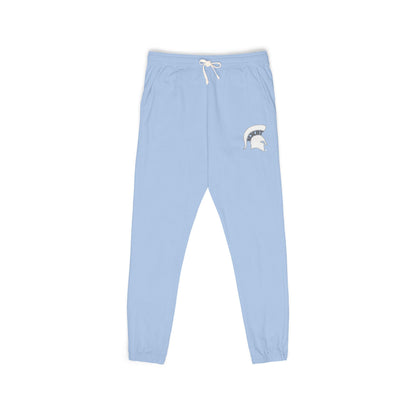 Spartan White Logo Premium Comfort Colors Sweatpants