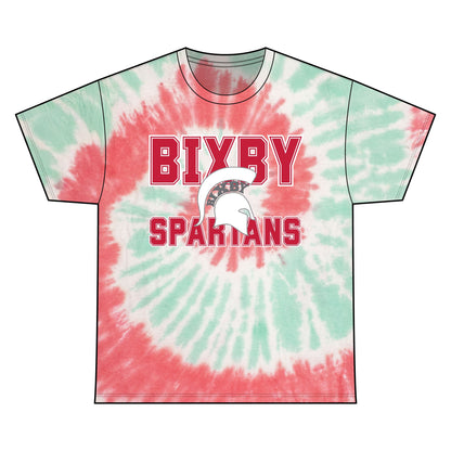Bixby Spartan Tie-Dye Gildan Tee
