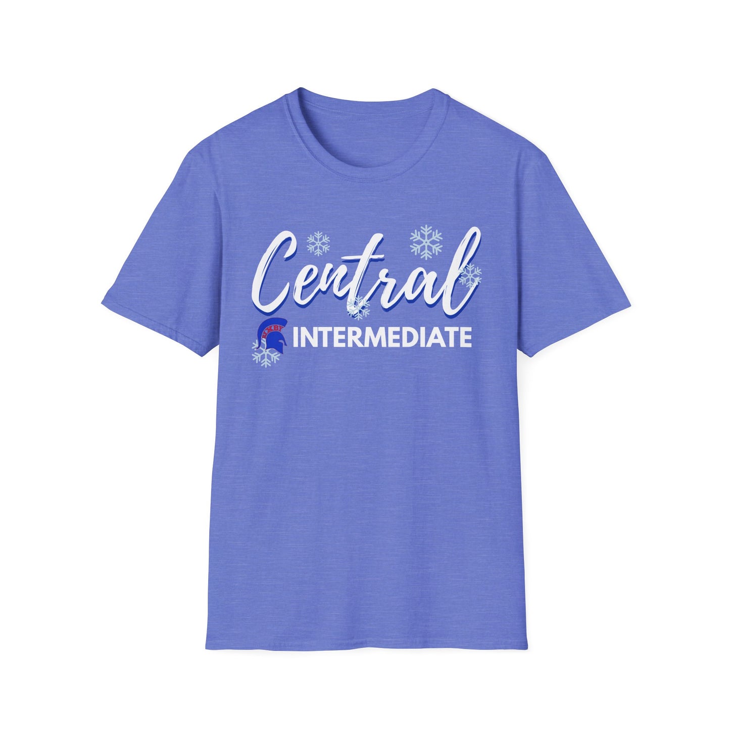 Bixby Spartan Central Intermediate Snow Day Softstyle Tee