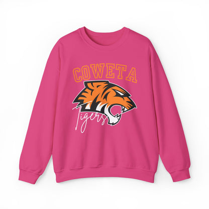 Coweta Tigers Crewneck Gildan Sweatshirt