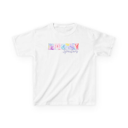 Bixby Spartans Boxy Floral Youth Tee