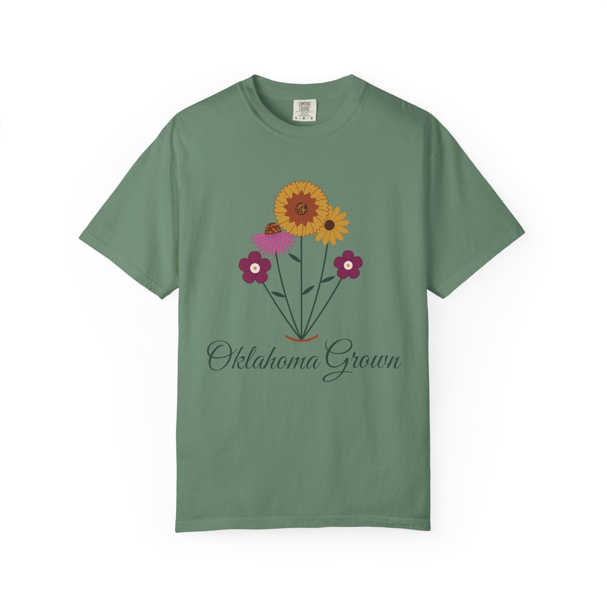 Oklahoma Grown Wildflower Tee | Comfort Colors