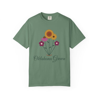 Oklahoma Grown Wildflower Tee | Comfort Colors